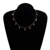 CARKER CHOKER simples colorido colorido colorido colar