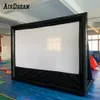 3m-7m PVC luchtdichte luchtconstante aangepaste grootte opblaasbare projector filmscherm Opblaasbare bioscoopscherm voor buiten en binnen