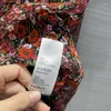 Casual Dresses 2023 Summer Women Silk Printed Dress Designer Beach Style Sleeveless Romantic