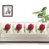 Travesseiro 2x Floral/Flower Flow Decorative Cushion Cover Sofá decorativo (Flor de Rose Flowerrose 1)