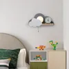Duvar lambası bulut şekli led nordic modern ışık aplikleri kapalı aydınlatma ev dekor oturma odası yatak odası başucu fikstür