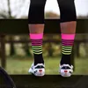 Sports Socks Ciclismo Running Men Mulheres Equipamento Antislip Breathable Compressão Profissional Espessamento Desgaste Resistindo 3Pairs