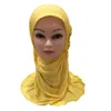 Sjaals wraps 12ppc ramadan moslimkinderen meisjes hijab islam headscarf bloem sjaal amira kindergebods sjaal volledige cover headwrap willekeurige kleur 27y 230311