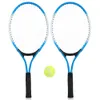 Rakiety tenisowe 2 szt. Wysokiej jakości rakieta treningowa Junior Racquet dla dzieci młodzieżowe z torbą z noszeniem 230311