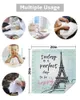 Table Napkin Eiffel Towers 4/6/8pcs Napkins Restaurant Dinner Wedding Banquet Decor Cloth Supplies Party Decoration