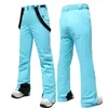 Pantaloni da sci Sci da neve Protezione isolante impermeabile Superficie liscia Donna Antivento Traspirante per lo snowboard