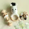 Baby Dealers Toys BPA Бесплатное вязание крючком Baby Creater Born Dimmy Holder Clips Clips прорезывание зубов браслеты Симпатичные душе