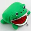 Nouveauté Adorable Anime grenouille portefeuille jouet porte-monnaie porte-clés mignon peluche grenouilles dessin animé Cosplay sac à main pour femmes sac accessoires