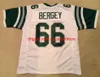 Hombres personalizados Mujeres jóvenes Vintage Bill Bergey # 66 Cosido Jersey de fútbol RETRO cosido tamaño s-4XL o personalizado cualquier nombre o número de camiseta