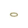Fashion single ring arc has four horizontal barrier segment rings for women wholesale