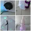 Otros suministros para fiestas de eventos 110 cm de altura Conejito inflable de Pascua con canasta de Pascua Al aire libre Interior Blow Up Spring Inflables con luces LED Decoraciones Juguetes 230311