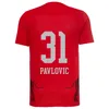 2023 Salz Burg Fernando Mens Soccer Jerseys Champion Jersey Pavlovic okafor Dedic Solet Adamu 4th Red Football Shirt Ship