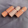 Storage Bottles 10/25pcs 12.1mm Shiny Round Lipstick Tube White Rose Gold Orange Pearl Empty Lip Shell Bottle DIY Rouge Refillable