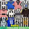 Retro Juve Soccer Jerseys Del Piero Conte Pirlo Buffon Inzaghi 84 85 92 95 96 97 98 99 02 03 04 05 94 95 Zidane Ancient Maillot Davids Conte koszulka 11 12 15 16 17 18 Pogba