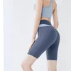 Pantaloncini reggiseno da yoga Set da allenamento yoga senza cuciture da donna Completi da 2 pezzi Pantaloncini da palestra Reggiseno sportivo Corsa Esercizio mattutino Fitness