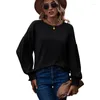 Women's T Shirts Women Vintage 2023 Autumn Winter Long Sleeve Tops Round Neck Lamp Cage Leisure Shirt Fashion Lady Street Blouses