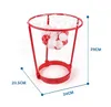 Sports Toys Head Hoop Basketball Justerbar Basket Net Ball For Kids Adults Party Game Activity Red Toy Game 230311