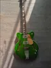 Nuova chitarra elettrica 4 corde basso destro personalizza gutars verde lucido