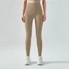 Ll Yoga Pants Peach Buttock Fitness Spodnie Kobiety sportowy pot w Absorpcja oddychająca bez rozmiaru nago uczucie leggins
