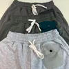 Shorts de carga jogger rus size para homens mulheres amarrar mais bolsos de calça curta roupas masculinas