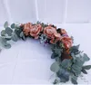 Simulation flower door lintel chair back flower table flower hanging decoration