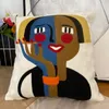 Pillow Style Embroidery Abstract Pillowcase S Covers Picasso Decorative Throw Pillows For Sofa Car 45x45cm