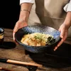 Bols Japonais Vaisselle En Céramique Creative Ramen Soupe Nouilles Maison Restaurant Commercial Bol Cuisine Vaisselle 7/8/9 Pouces