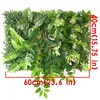 Decorative Flowers Artificial Plant Lawn DIY Background Wall Simulation Grass Leaf Panel Green Hanging Home Living Decoration Plants Bedroom