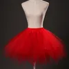 Ny Short Petticoat Tulle kjolar Kvinnor Elastiska stretchiga lager Summer vuxen tutu kjol swing underskirt