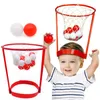 Sport Toys Outdoor Fun Sports Entertainment Basket Ball Case pannband Hoop Game Parentchild Interactive Funny Sports Toy Family Fun Game 230311