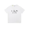 23SS TEES MENS 티셔츠 티 갤러리 퇴치 T 셔츠 여성 디자이너 느슨한 탑 남자의 캐주얼 셔츠 고급 의류 거리 반바지 소매 의류