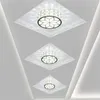 Ceiling Lights SANYI LED Light Flower Round Lamp Modern Fixtures For Living Room Bedroom Kitchen Metal Crysta Lightingl