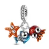 925 silver Fit Pandora Original charms DIY Pendant women Bracelets beads Hobby sports game food Charm