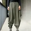 Männer Hosen Chinoiserie s Baumwolle Harem Lose Beiläufige Traditionelle Chinesische Kleidung Männer Hakama Samurai Japanischen Hip Hop 230311