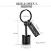 Keychains Piston Keychain Key Ring Chain Fob For Men Gift Trinkets Car Interior Accessories