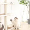 Cat Toys Teaser Stick Electric Automatic Lifting Funny Hairy Ball Interactive Interactive