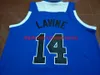 Raro azul Bothell Zach LaVine # 14 College Basketball Jersey personalizado cualquier número de nombre jersey