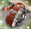 Relogio Masculino Popuar quartz fashion mens watches big dial auto date lumious wristwatch High quality Top model clock bracelet