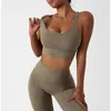 Aktive Sets Frauen Yoga Set Sport Outfits Floral Enger BH Gesammelt -proof Nude Fitness Weste Camouflage Sport Unterwäsche Anzüge