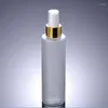 Storage Bottles Empty Frosted Matte Clear Plastic 200ML Water Fine Mist Spray Bottle