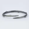 Bangle Fashion Men Open Retro Thorn Bijoux barbelés simples