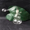 Narghilè Narghilè zucca piccola, accessori per bong in vetro all'ingrosso, pipe per acqua in vetro