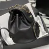 Designer mochila luxo crossbody saco de ombro bolsa de couro genuíno sacos de noite 20cm replicação de nível superior saco com caixa ch138