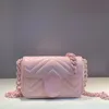 Tasarımcı çanta çanta klasik crossbody gerçek hakiki tote çanta deri ile sevimli macaron renk işlemeli kadınlar için aşk haberci omuz çantası Mini omuz çantası