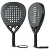 Tennis Rackets AMASPORT Professional 31218K Carbon Padel Racket Paddle EVA SOFT 38mm Tenis Raquete Diamond Shape 230311