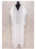 Robes décontractées 2023 Sexy évider dentelle Patchwork col en v à manches courtes robe d'été en vrac blanc coton tunique femmes plage porter Maxi N1158