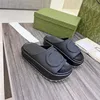 Klasik Kadın Terlik Tasarımcısı Slaytlar Macaron Platform Sandalet Sıralı Moda Kalın Alt Yaz Kadın Ayakkabı Kutulu
