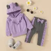 Clothing Sets Spring Baby Girls Clothes Hoodies Pants 2Pcsset Autumn born Children Outfit Infant Kids Casual Clothing Boys Tracksuits 230311