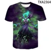 Herr t shirts 2023 sommar harajuku stil dota 2 3d t-shirt män kvinnor mode casual short hylsa unisex streetwear överdimensionerade toppar