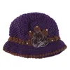 Gorrose gorro/caveira tampa de tampas de chapéu quente inverno mulheres sufabres de lã bonitos bonitos chapéus de malha de outono moda por atacado Davi22